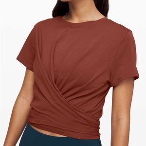 Lululemon Time To Restore Short Sleeve Shirt